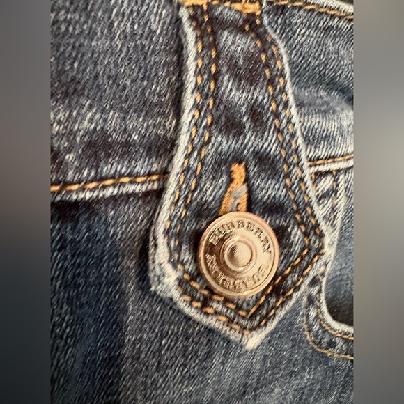 Burberry Women’s Vintage Y2K 00s Low Rise Flared Bootcut Midwash Jeans - Picture 4 of 12